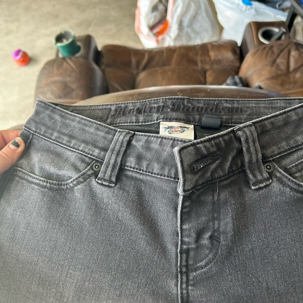 Harley-Davidson Black Skinny Jeans